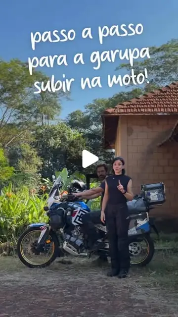 Capa do reel da Nay: Como subir na moto?